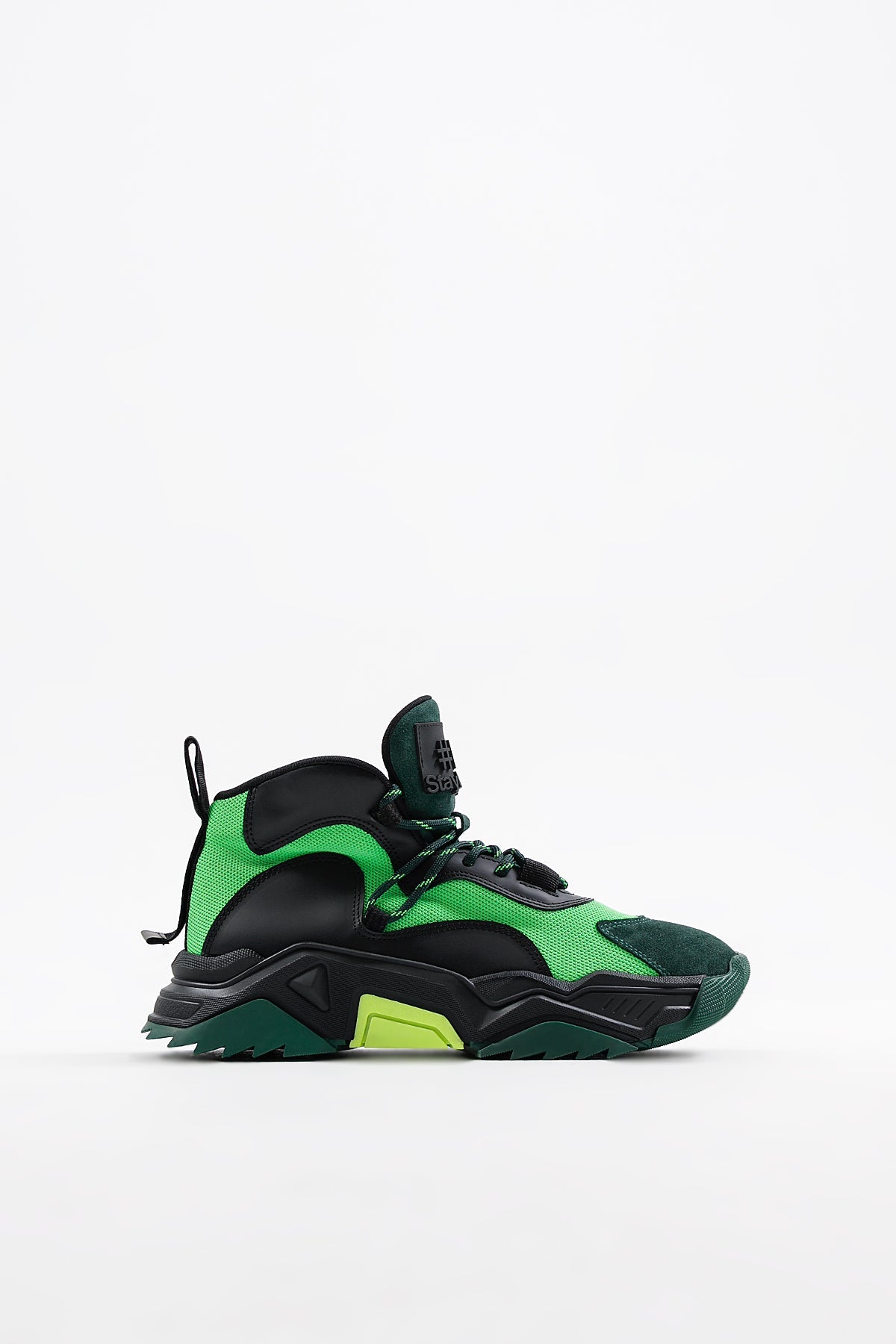 NERO/VERDE SNEAKERS LEE2