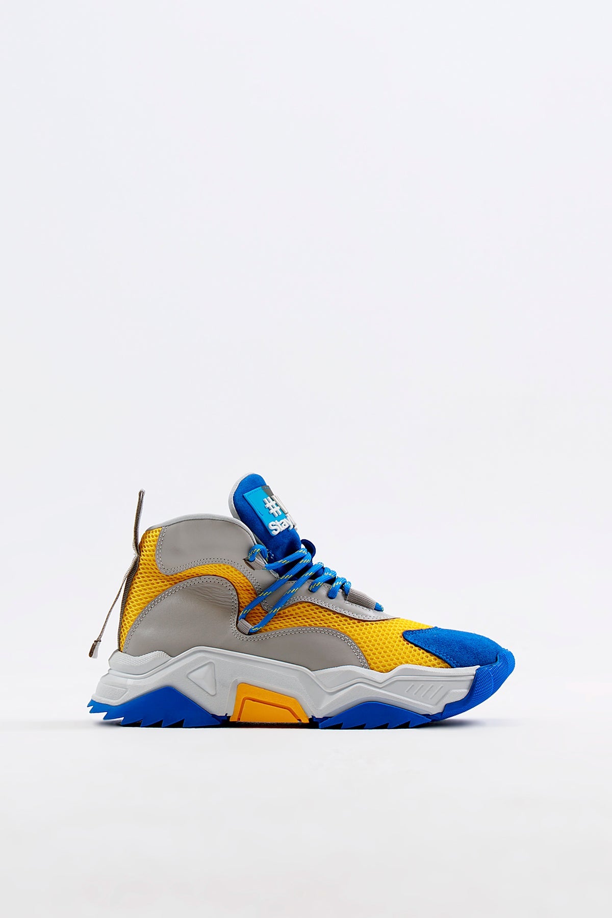 ROYAL/GIALLO SNEAKERS LEE2