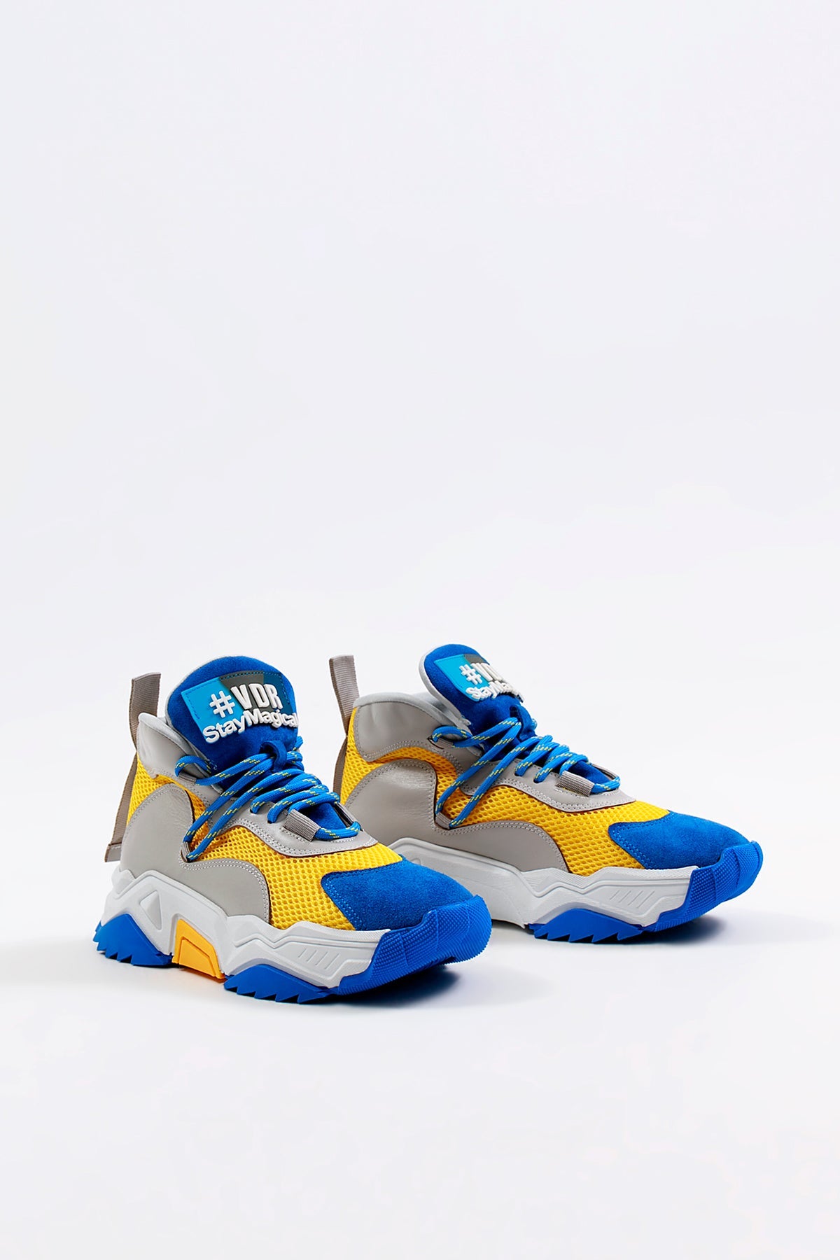 ROYAL/GIALLO SNEAKERS LEE2