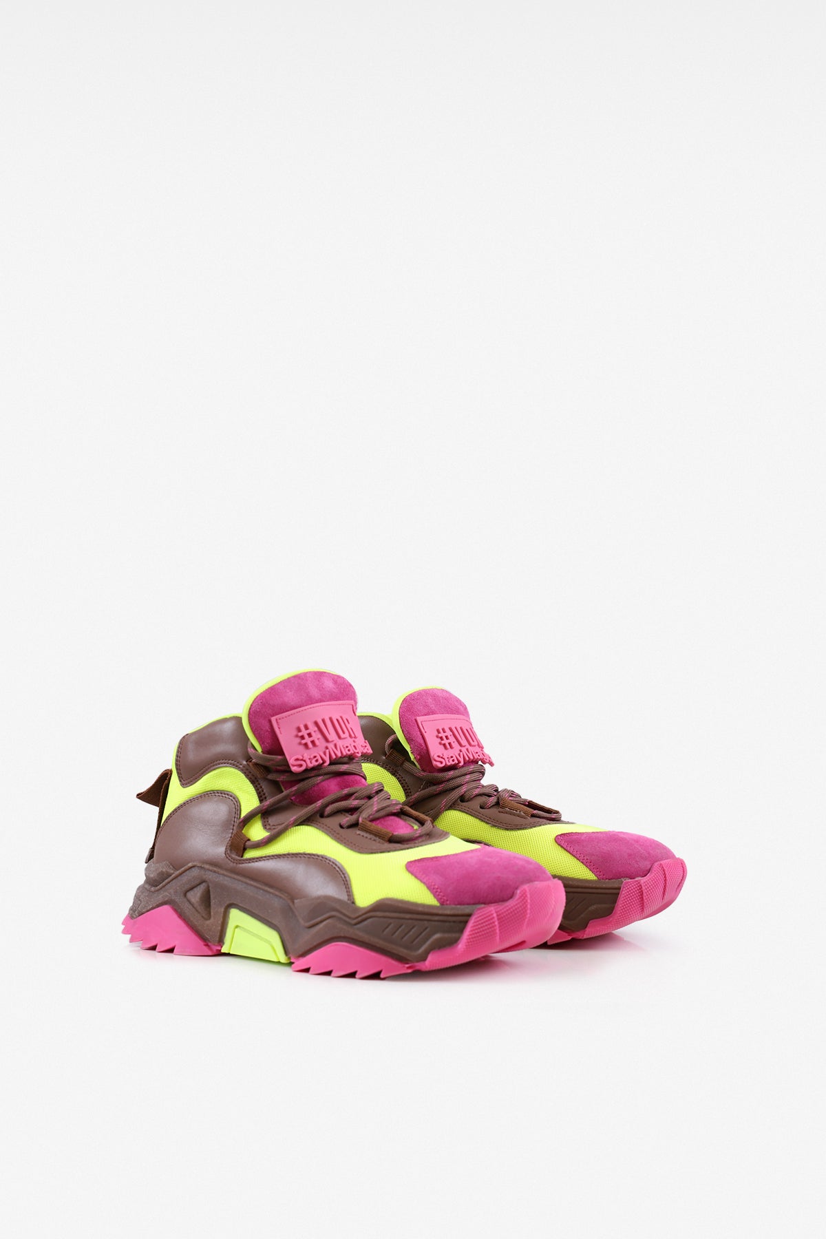 CHOCO/FUXIA SNEAKERS LEE3