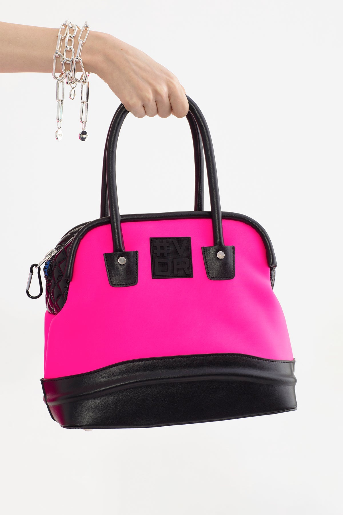 FUXIA/NERO BAG MINA3