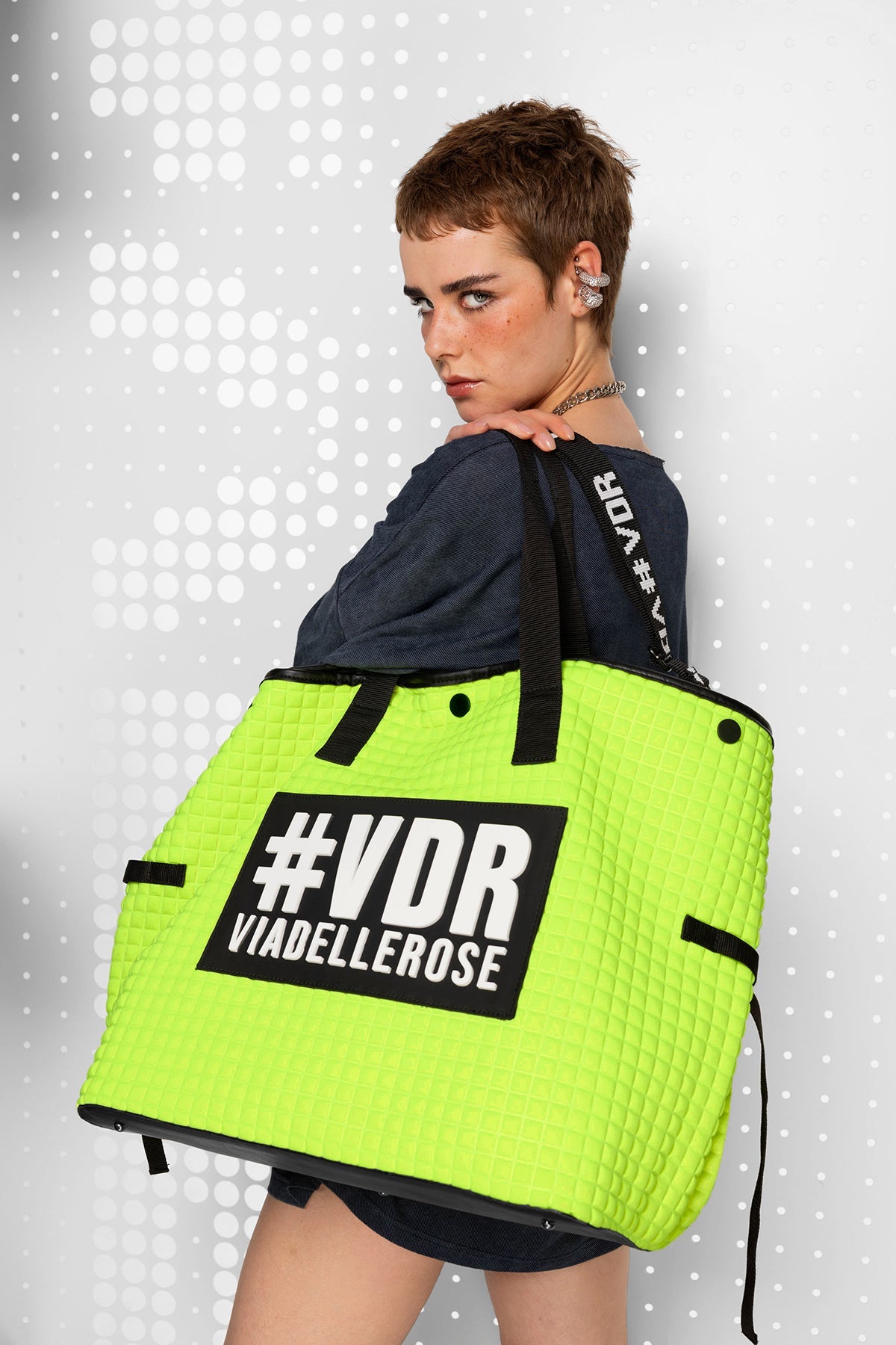 Neon yellow bag on sale