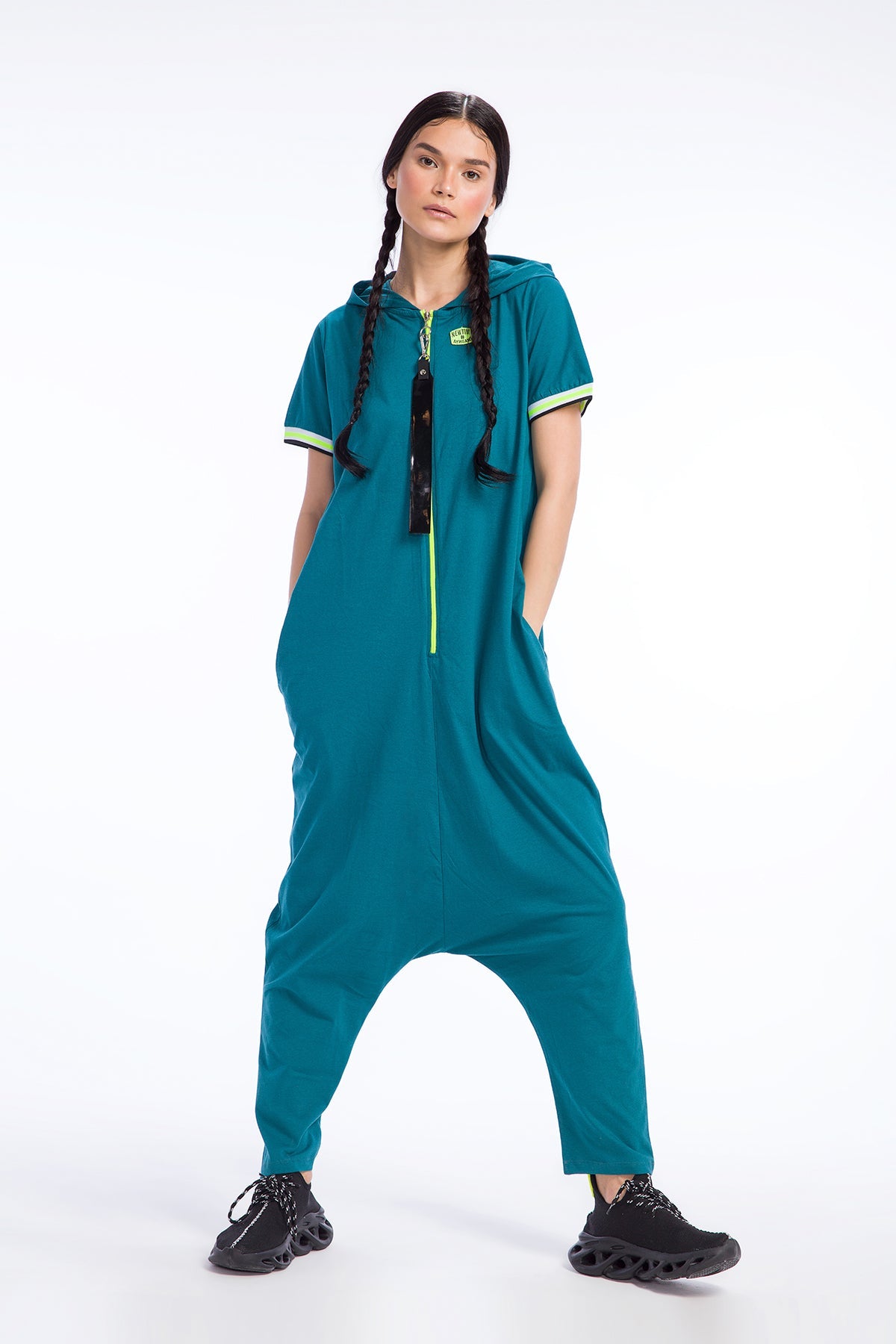 DARK GREEN OVERALL 9077