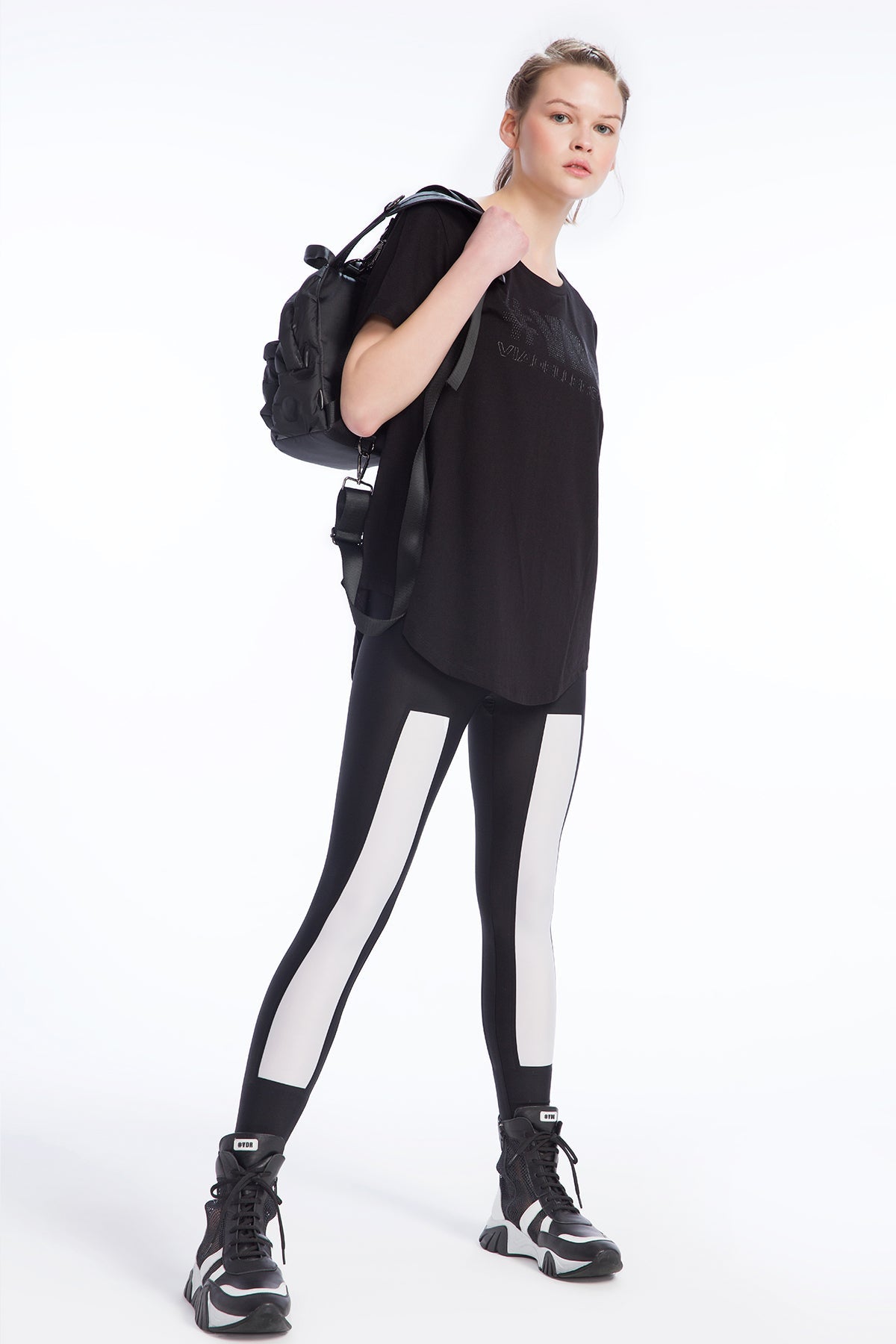 NERO/BIANCO LEGGING 9395