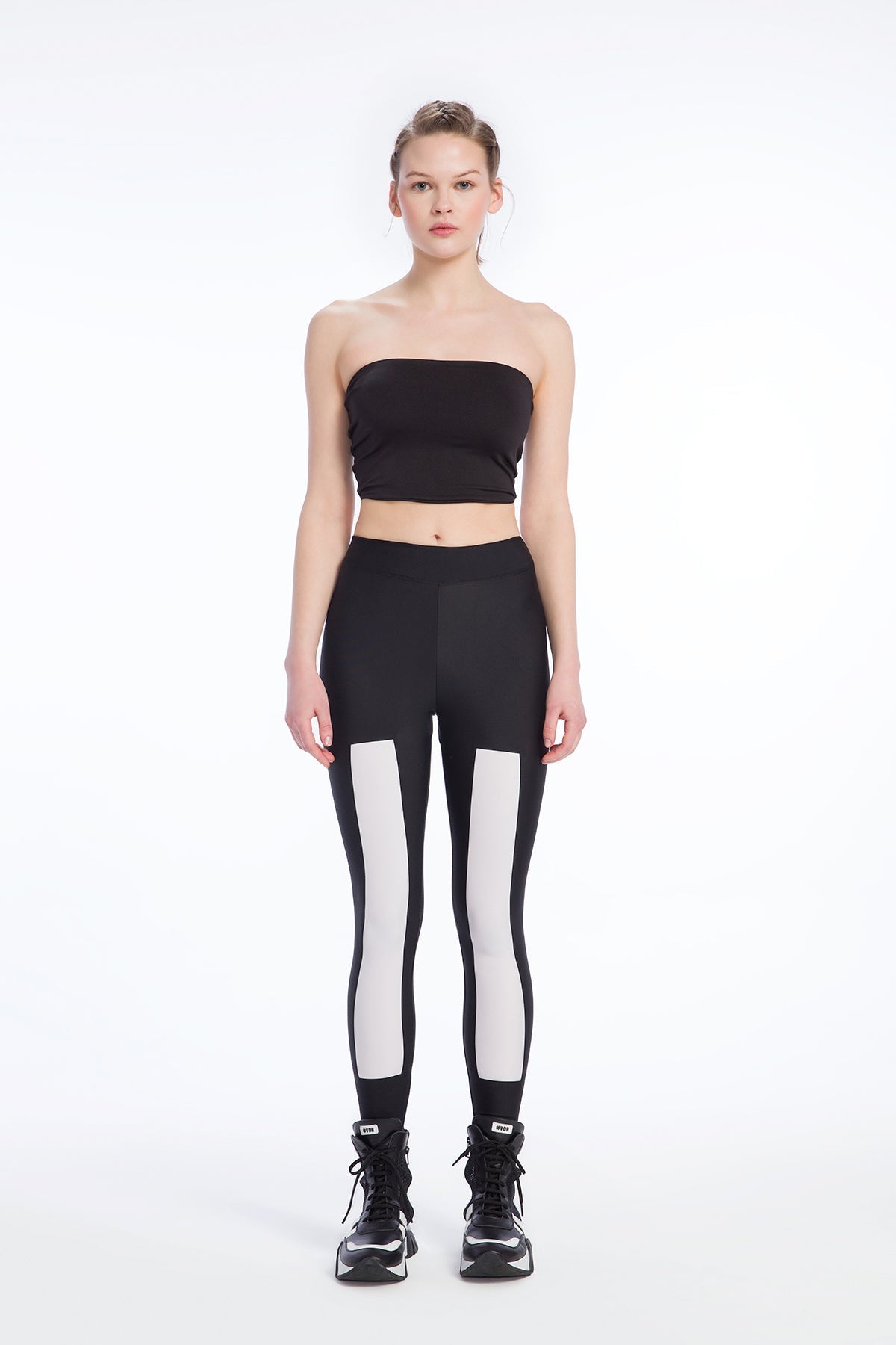 NERO/BIANCO LEGGING 9395