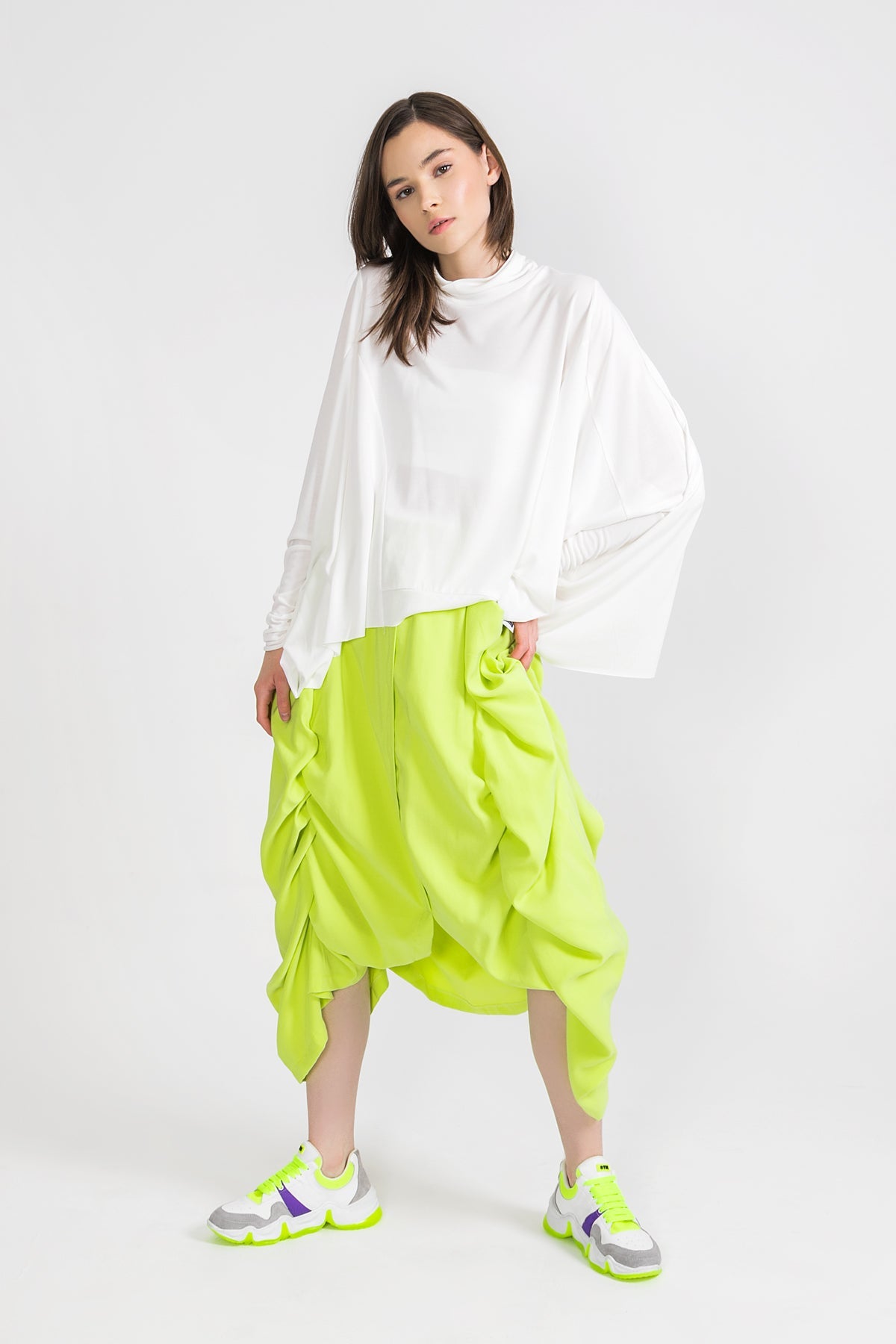 LIME SKIRT 9456