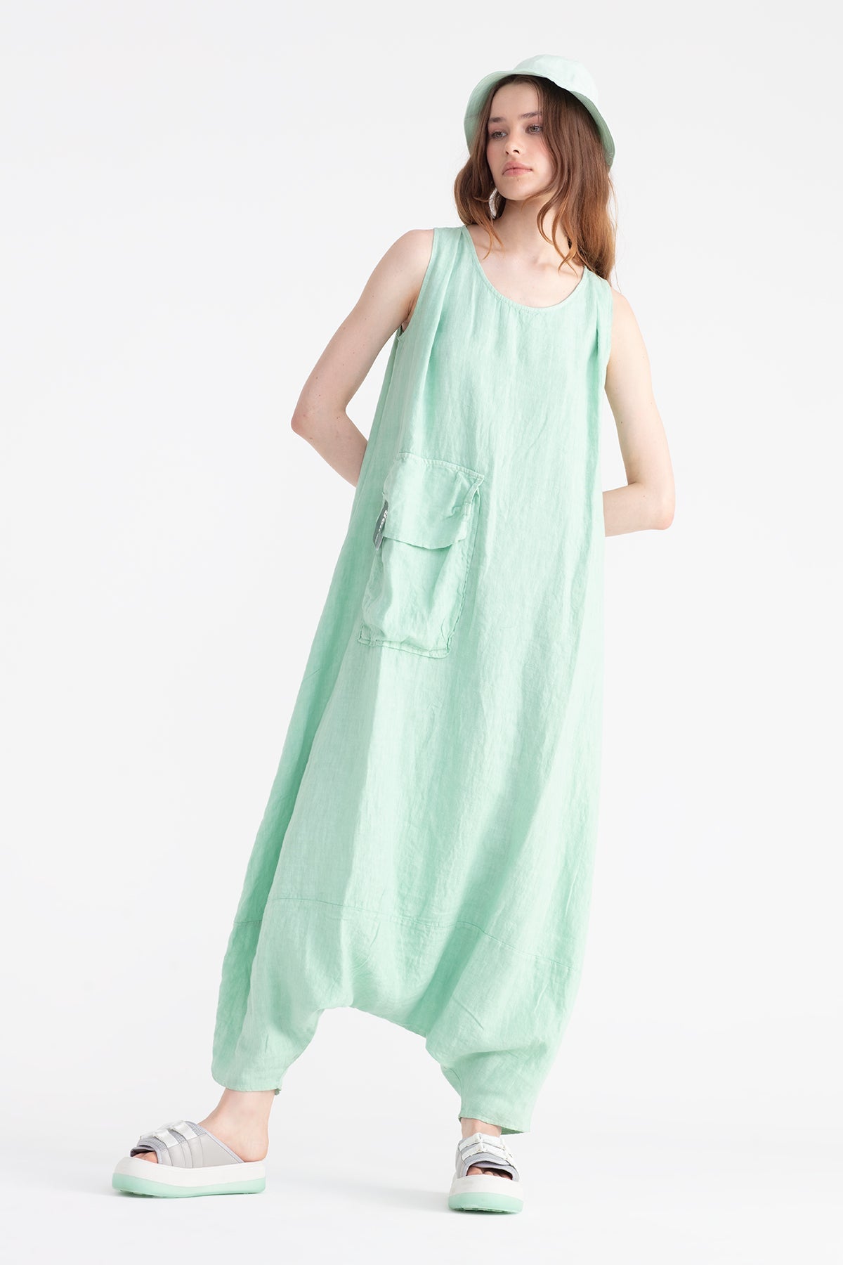 VERDE PASTELLO OVERALL 11210