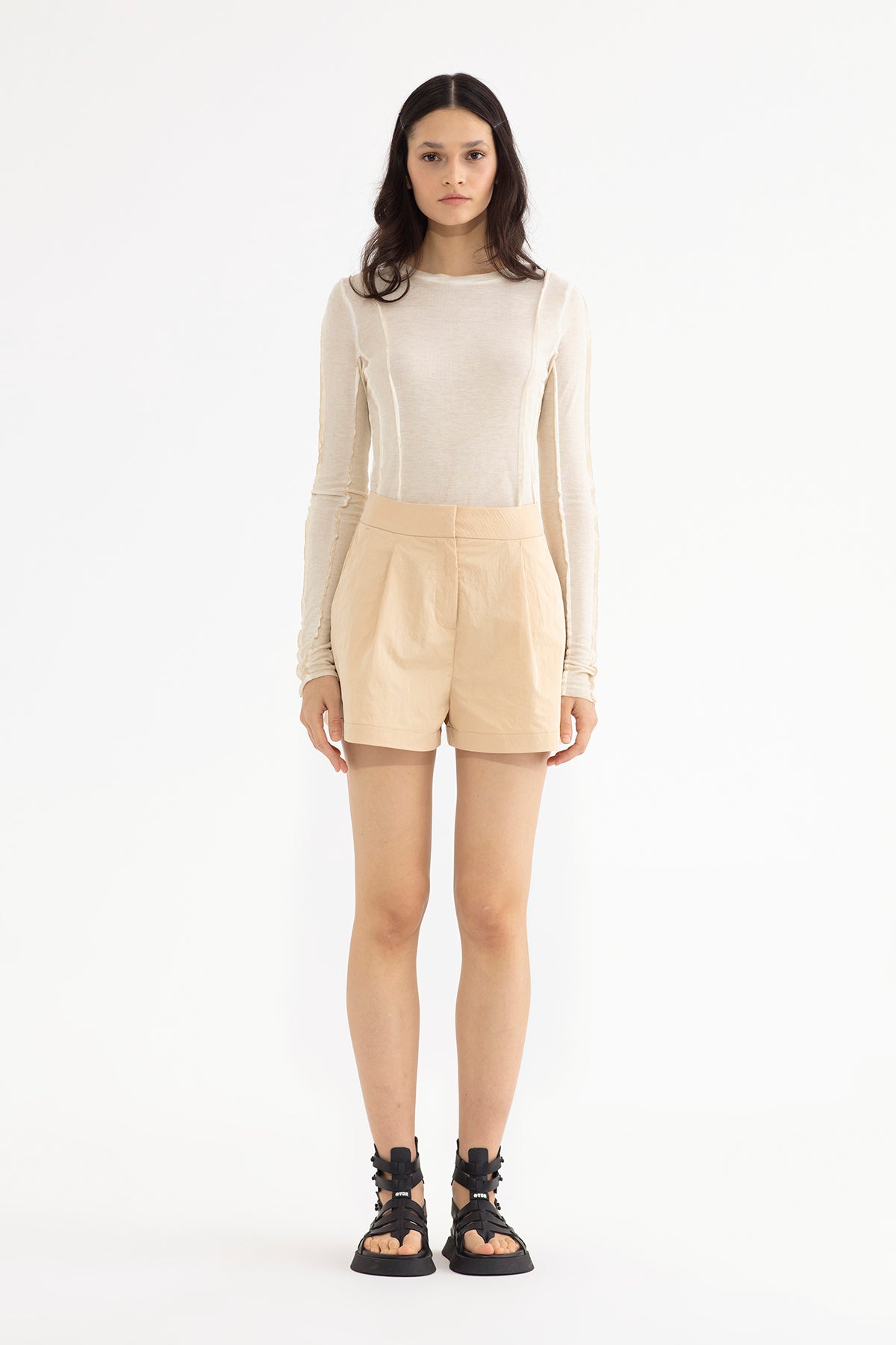 BEIGE SHORTS 13149