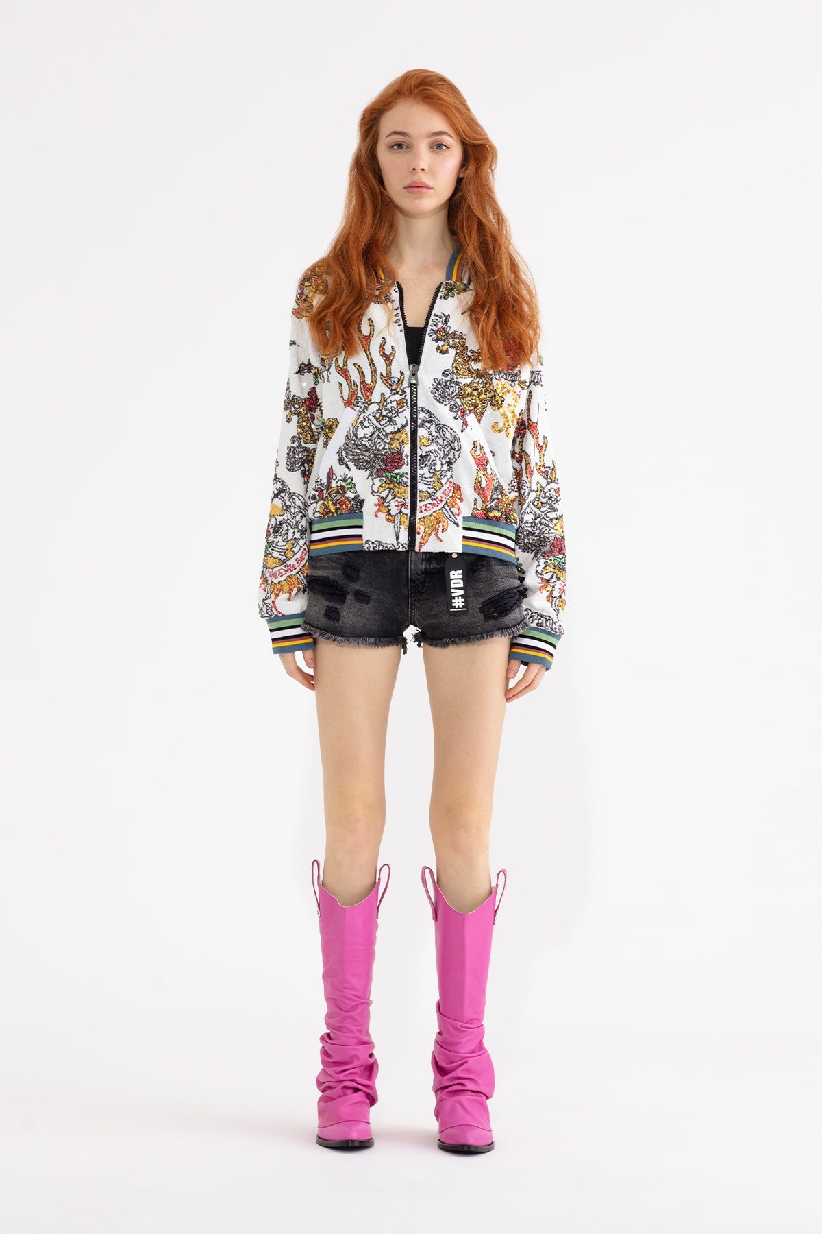 MULTI COLOR JACKET 13338