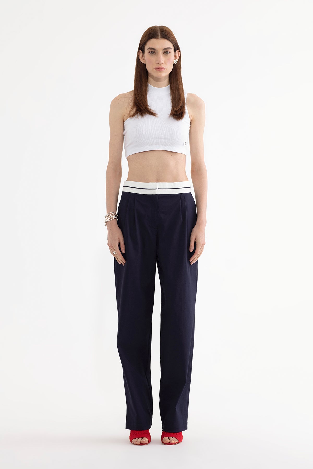 NAVY PANTS 13360