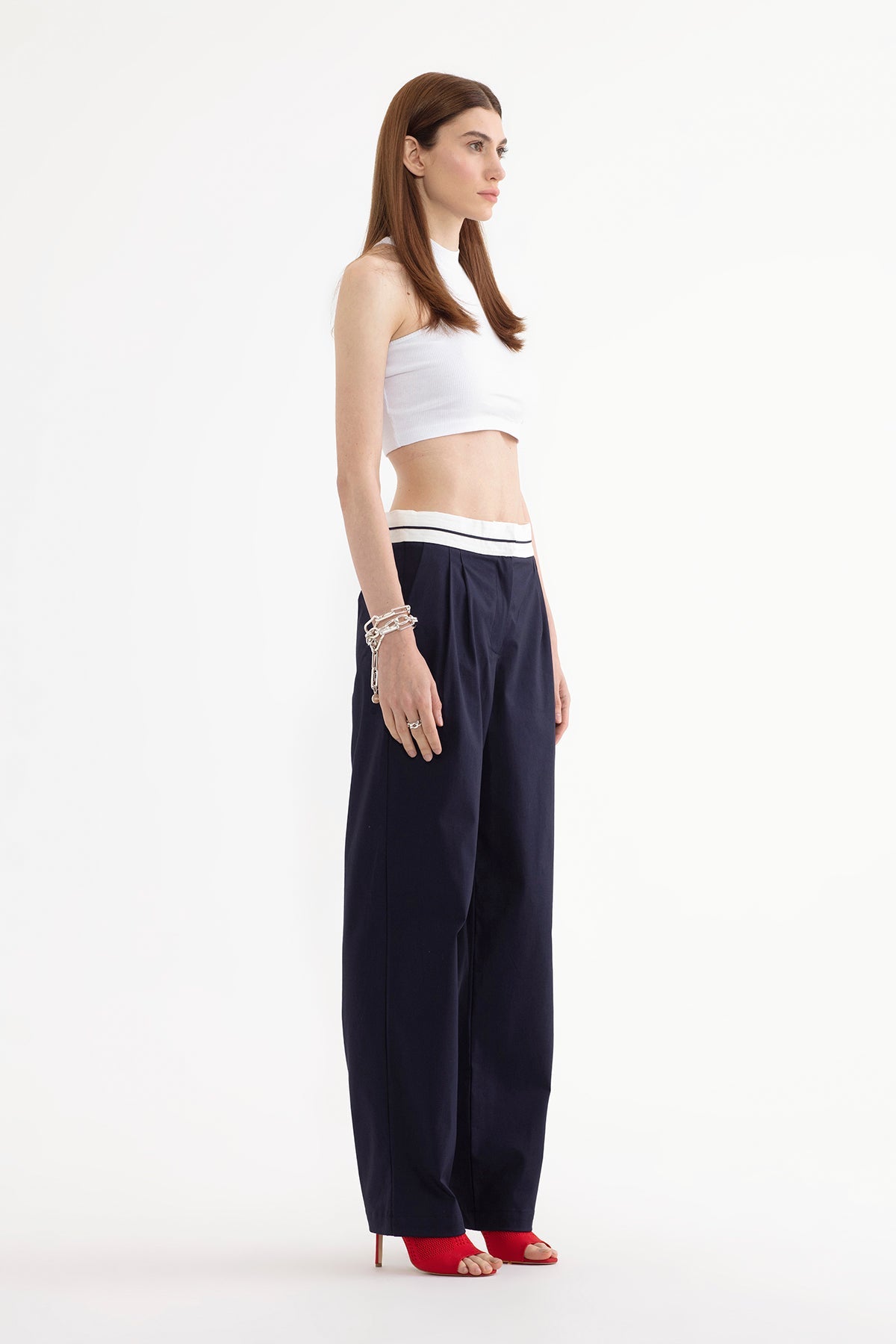 NAVY PANTS 13360