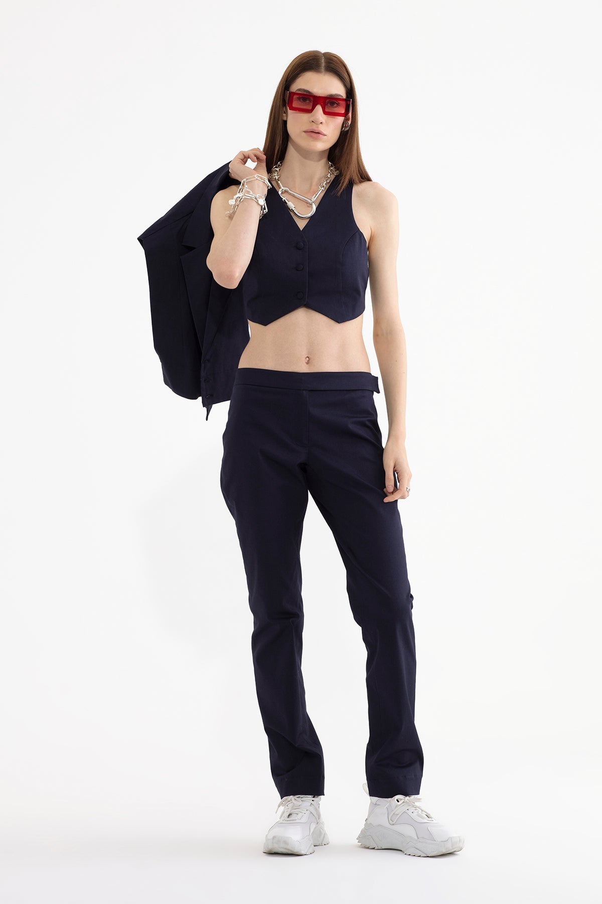 NAVY PANTS 13383