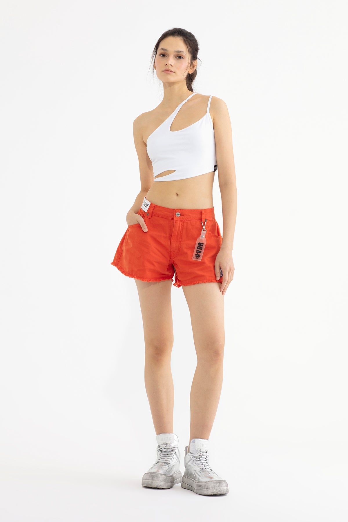 ORANGE SHORTS 13455