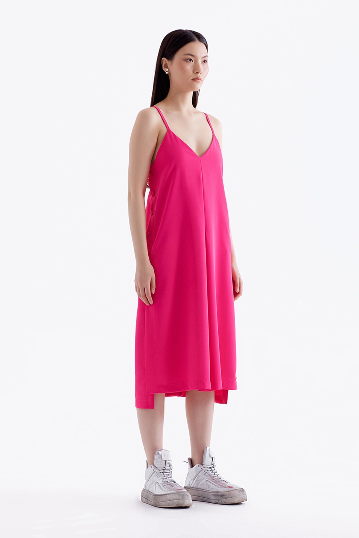 FUXIA DRESS 13464