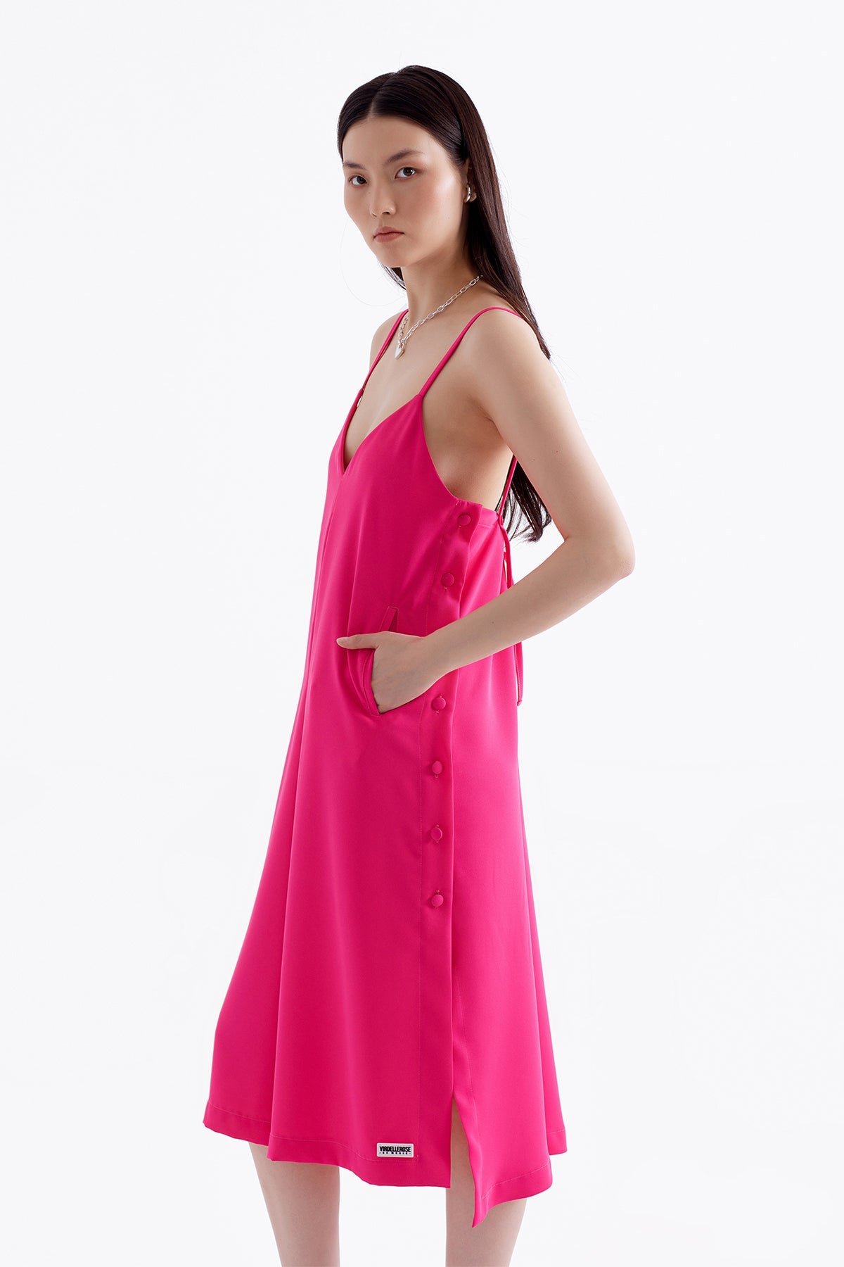 FUXIA DRESS 13464