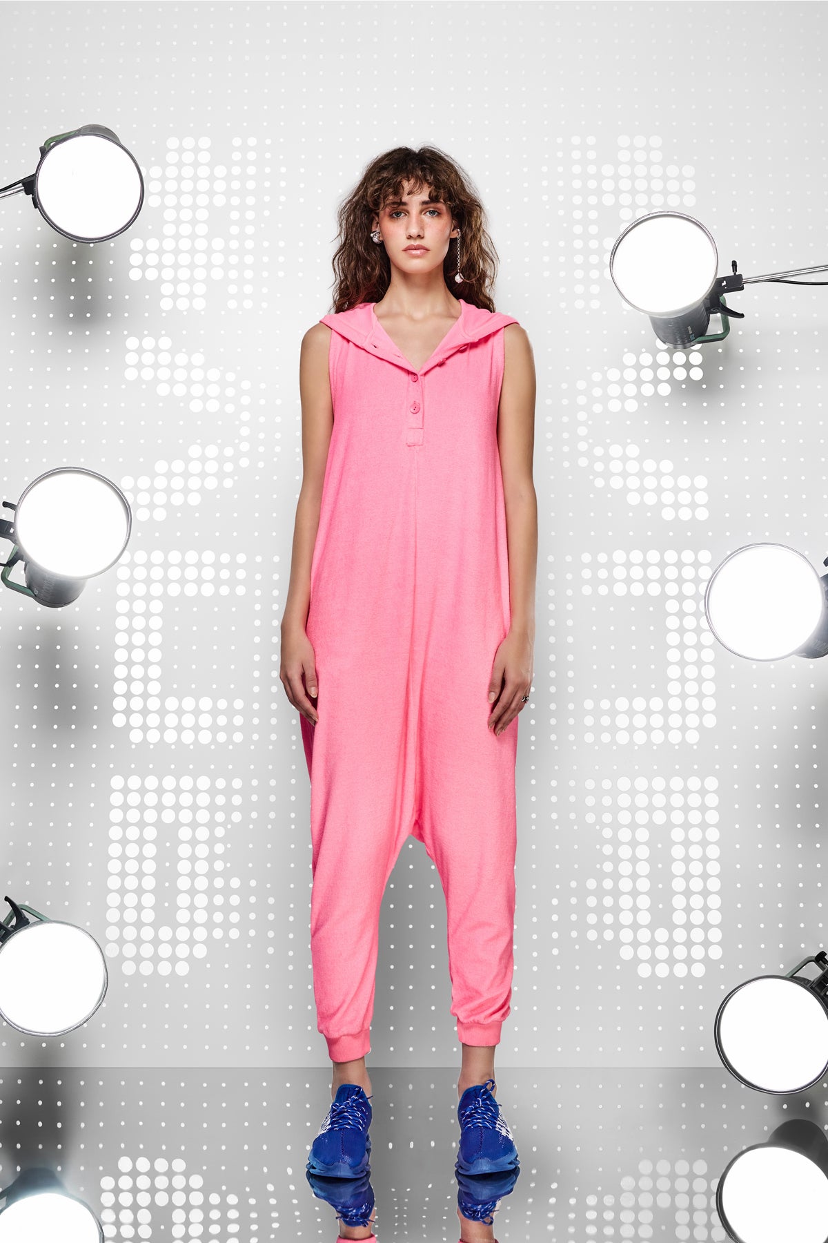 PINK/NEON OVERALL 15138