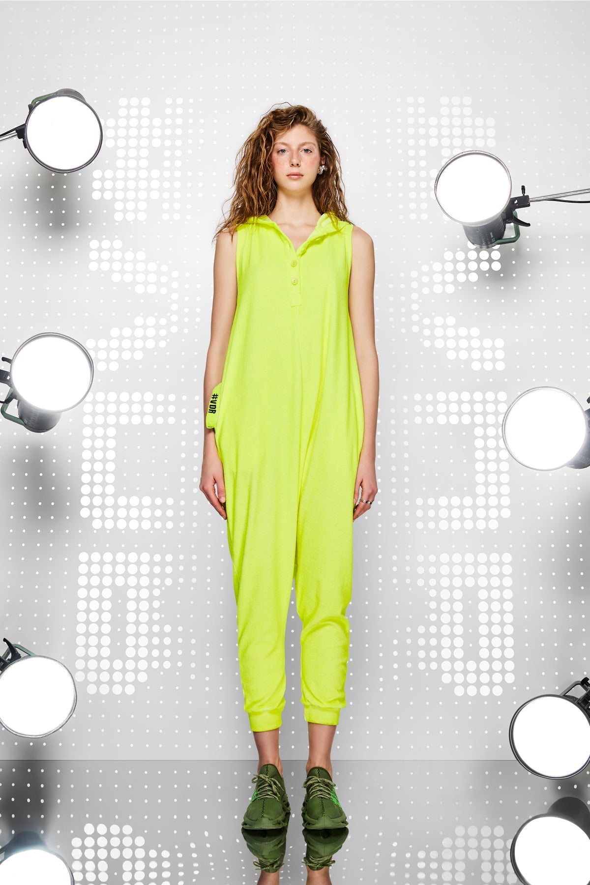 GIALLO/NEON OVERALL 15138