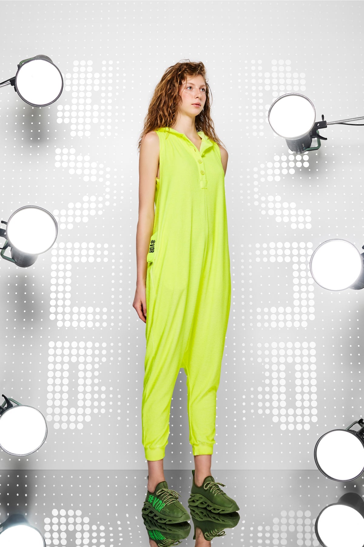 GIALLO/NEON OVERALL 15138