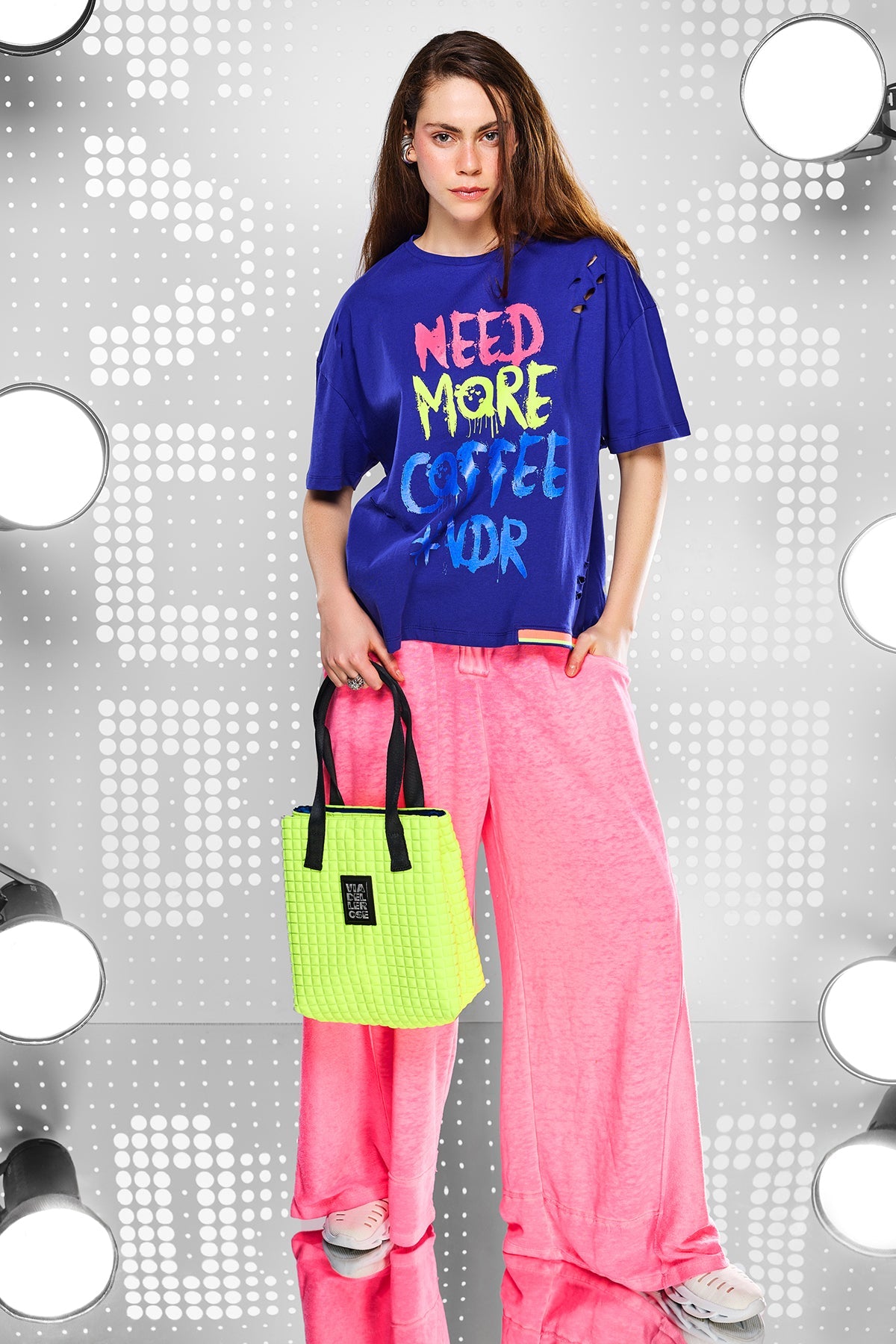 PINK/NEON PANTS 15155