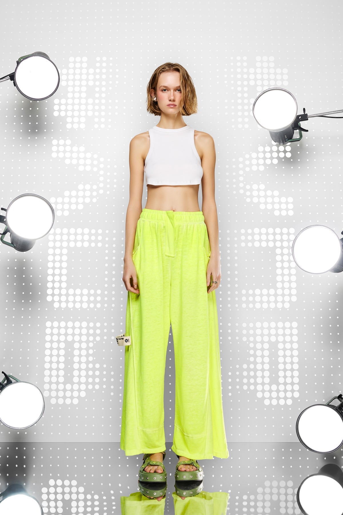 GIALLO/NEON PANTS 15155