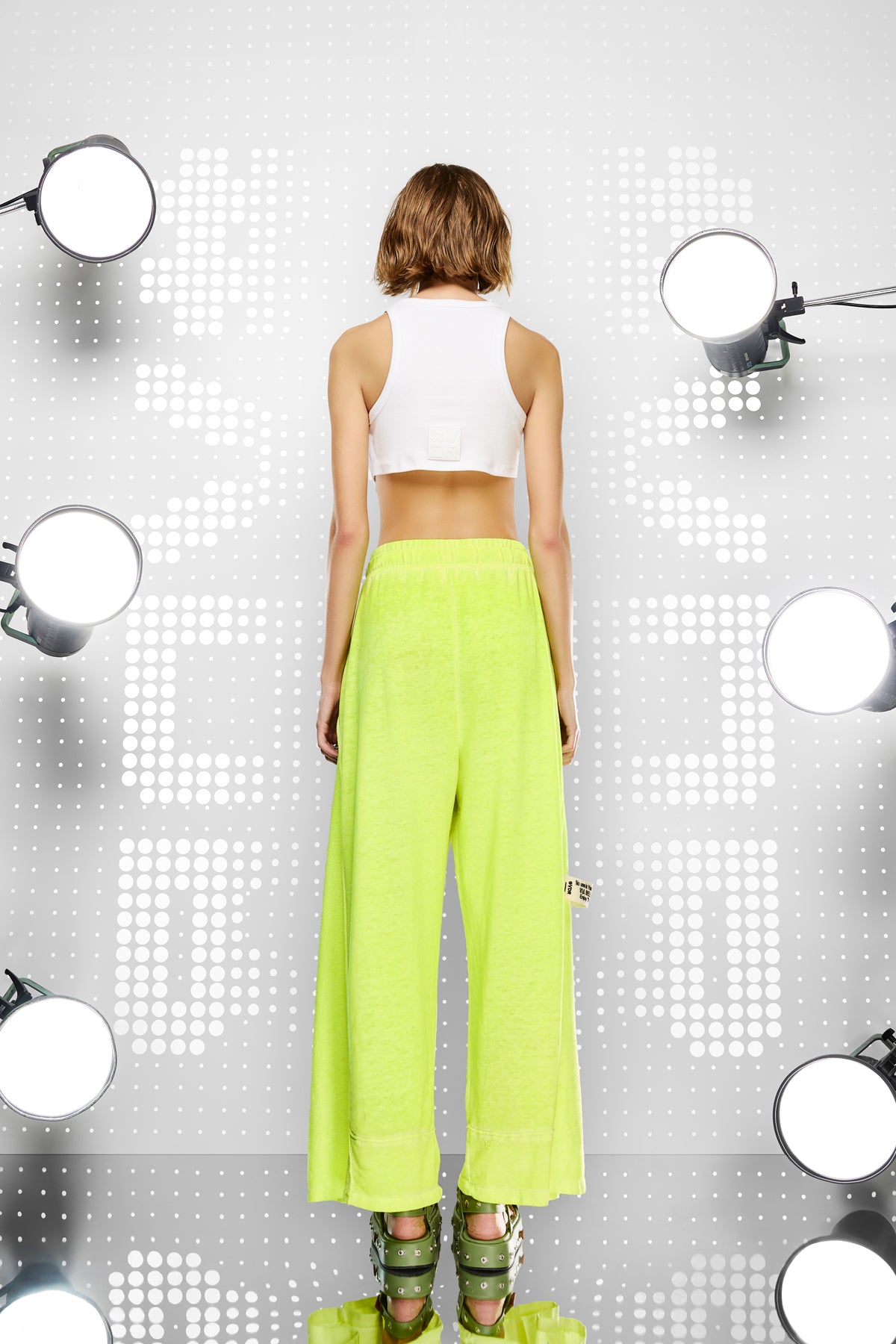 GIALLO/NEON PANTS 15155