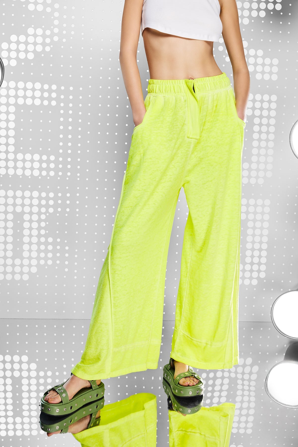 GIALLO/NEON PANTS 15155