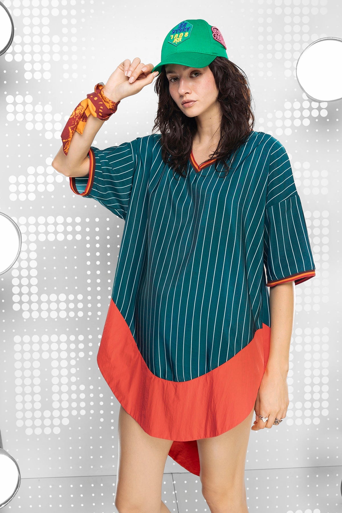 VERDONE/ORANGE TUNIC 15280