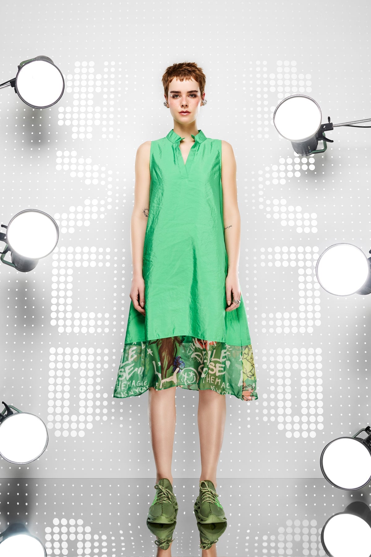 VERDE DRESS 15308