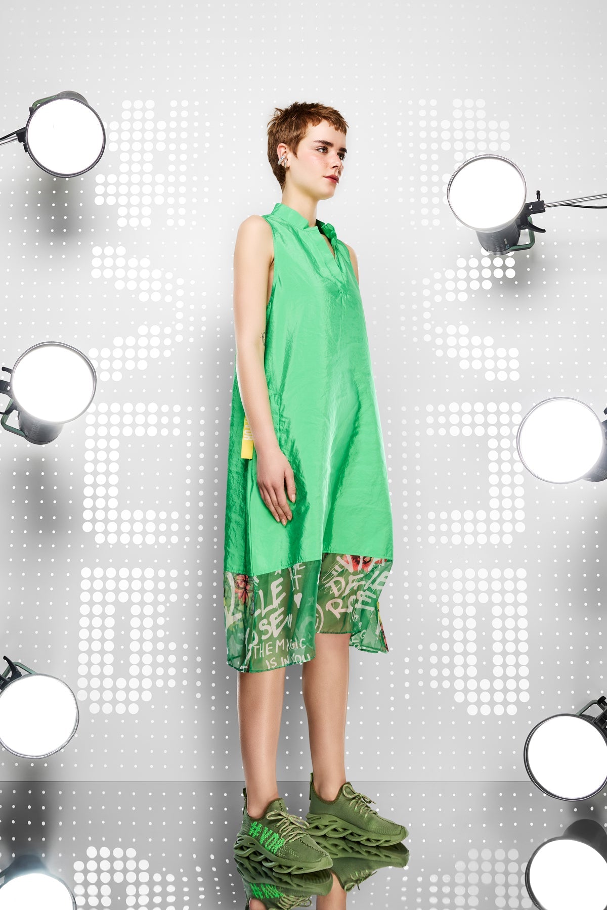 VERDE DRESS 15308