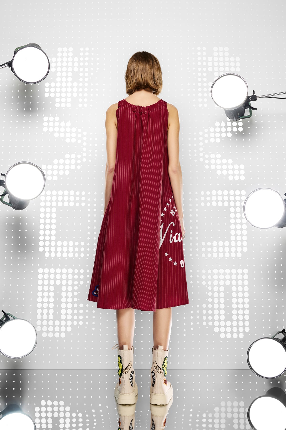 BORDO DRESS 15349