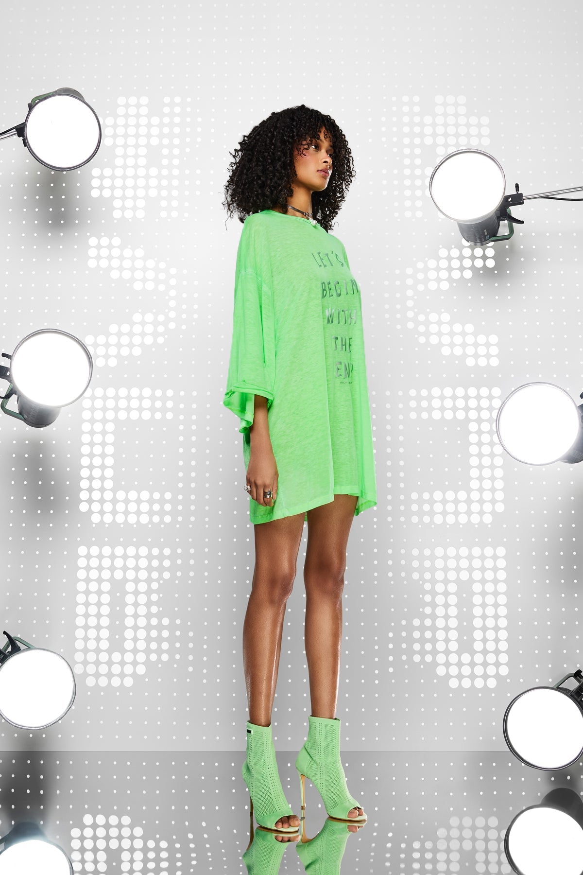 VERDE/NEON TUNIC 15391