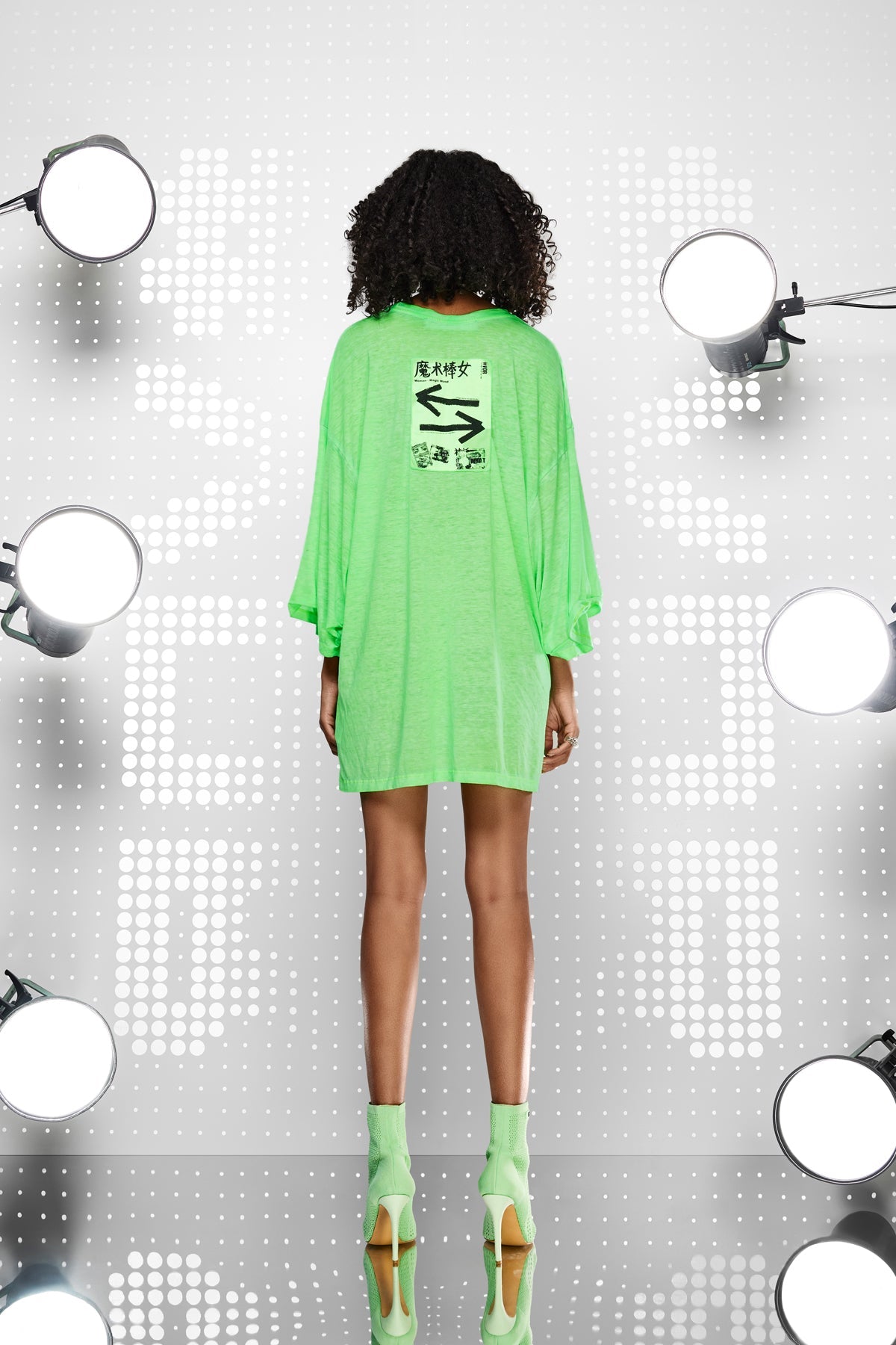 VERDE/NEON TUNIC 15391