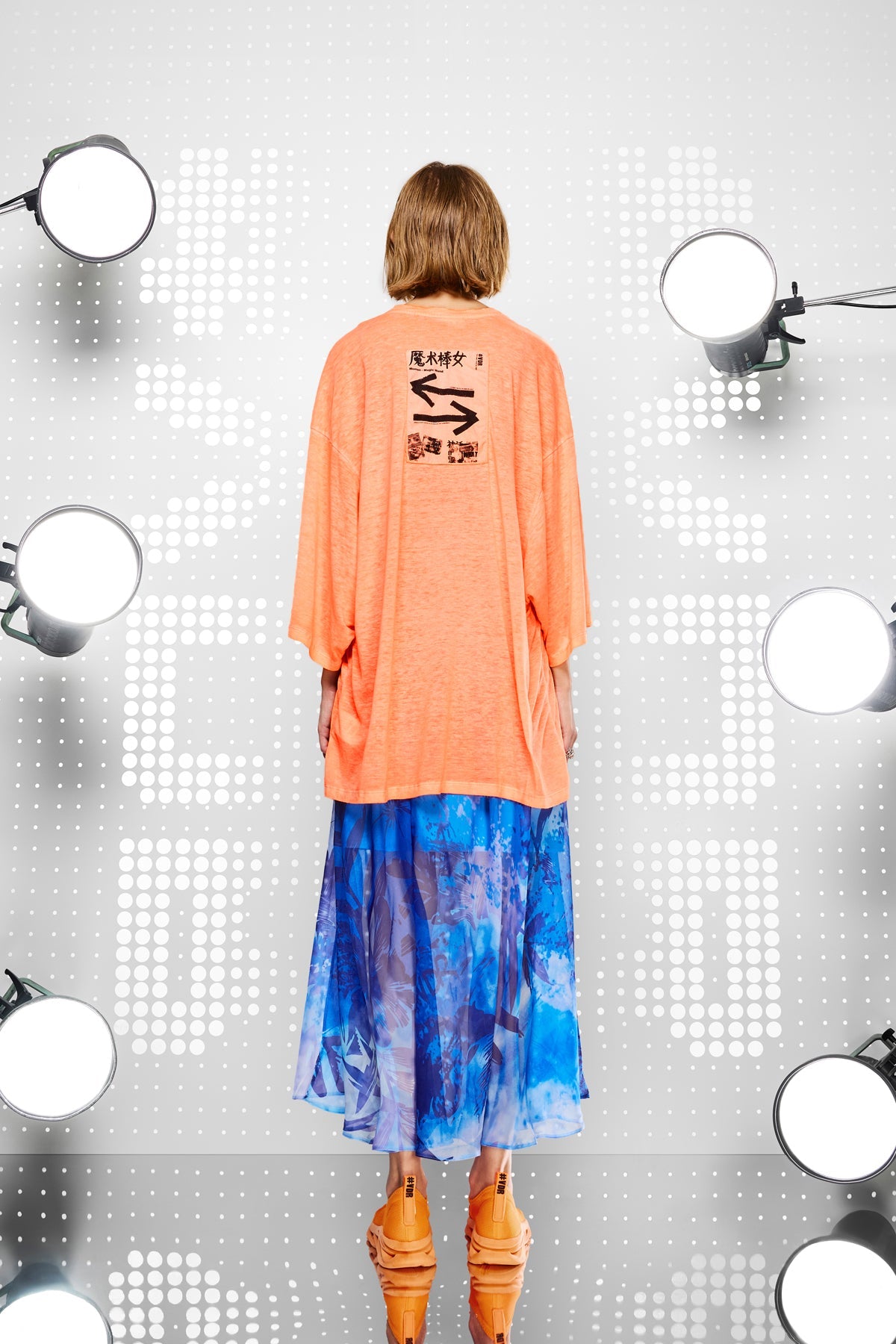 ORANGE/NEON TUNIC 15392