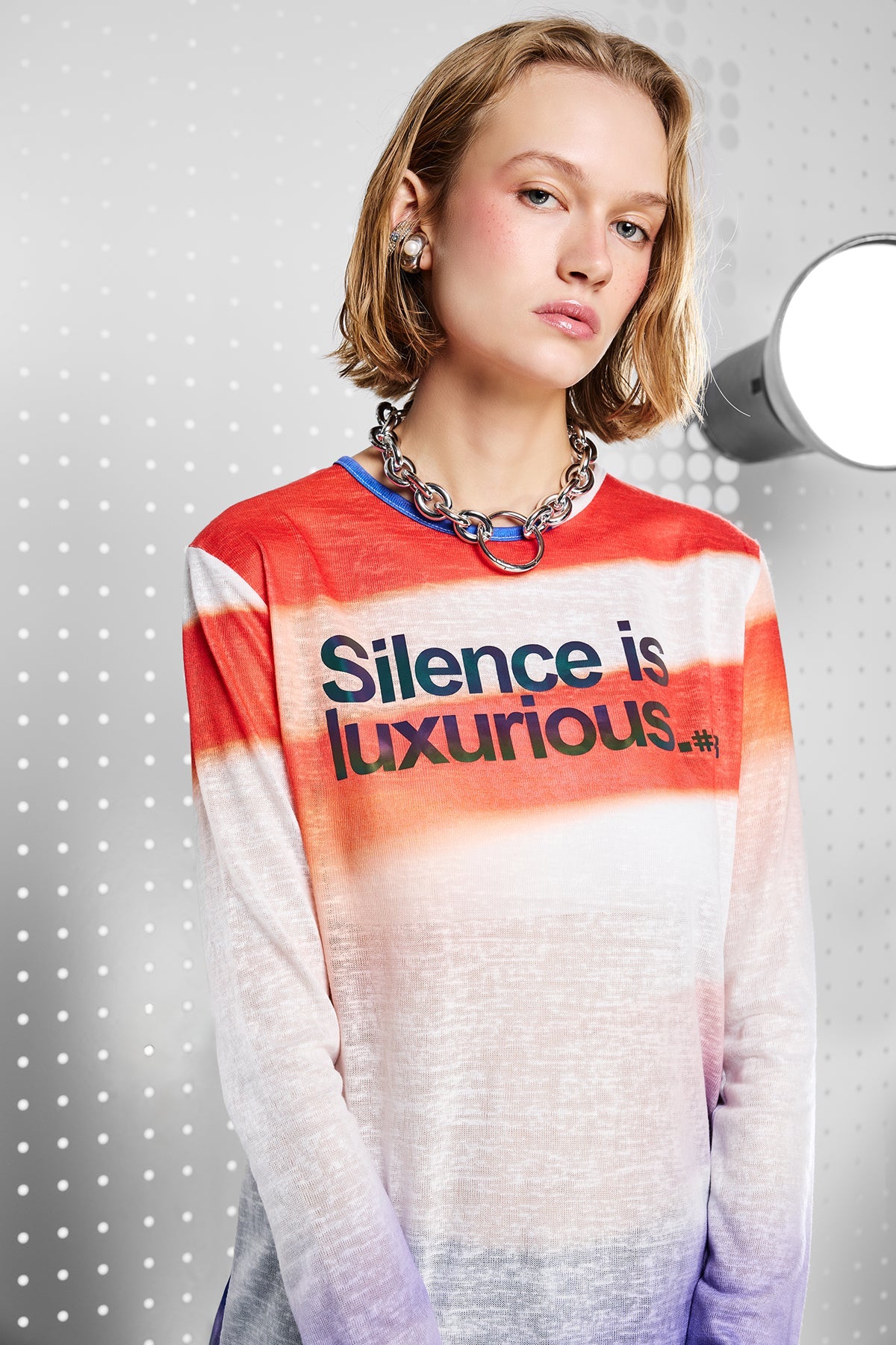 MULTI COLOR L/S T-SHIRT 15393