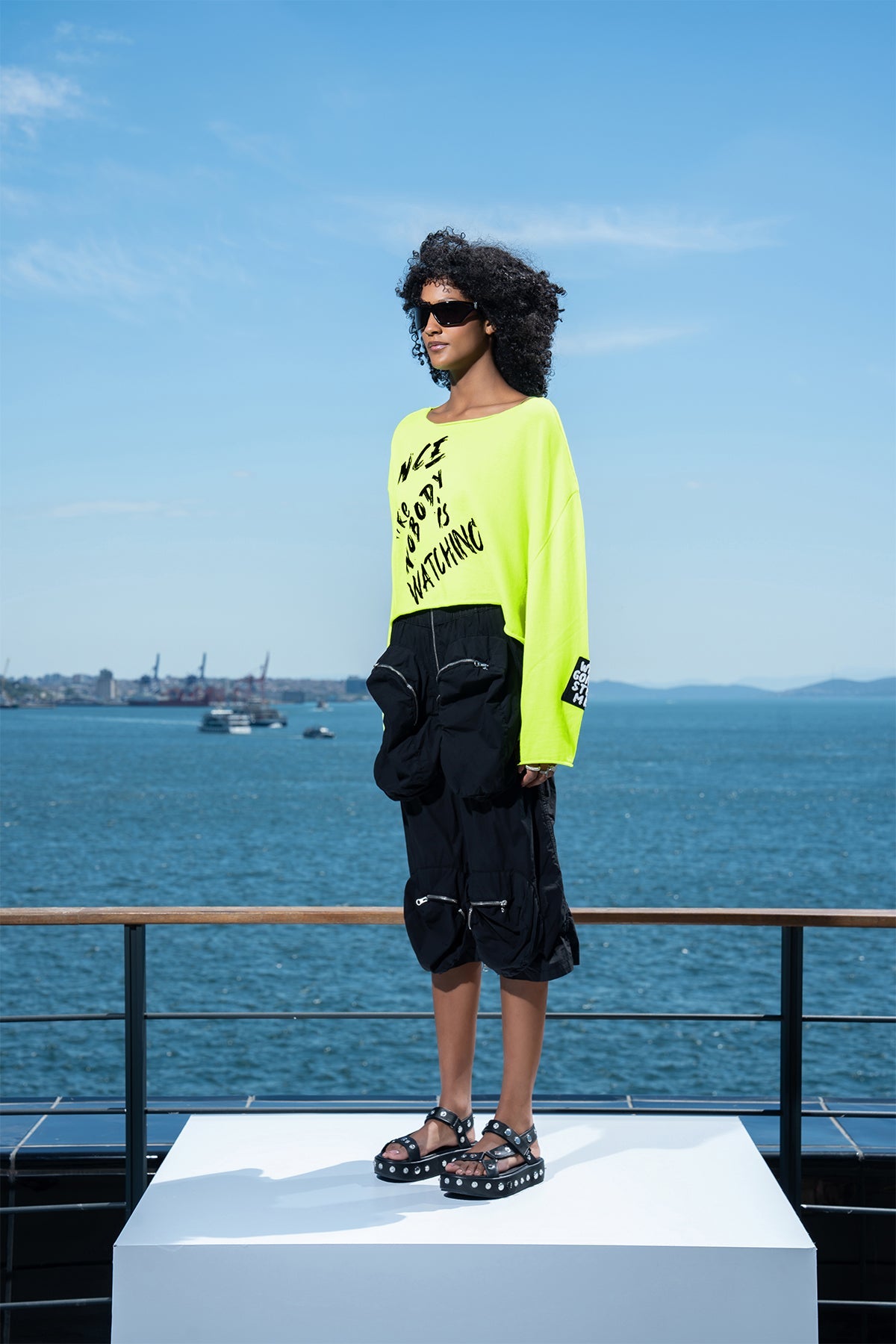 GIALLO/NEON PULLOVER 15426