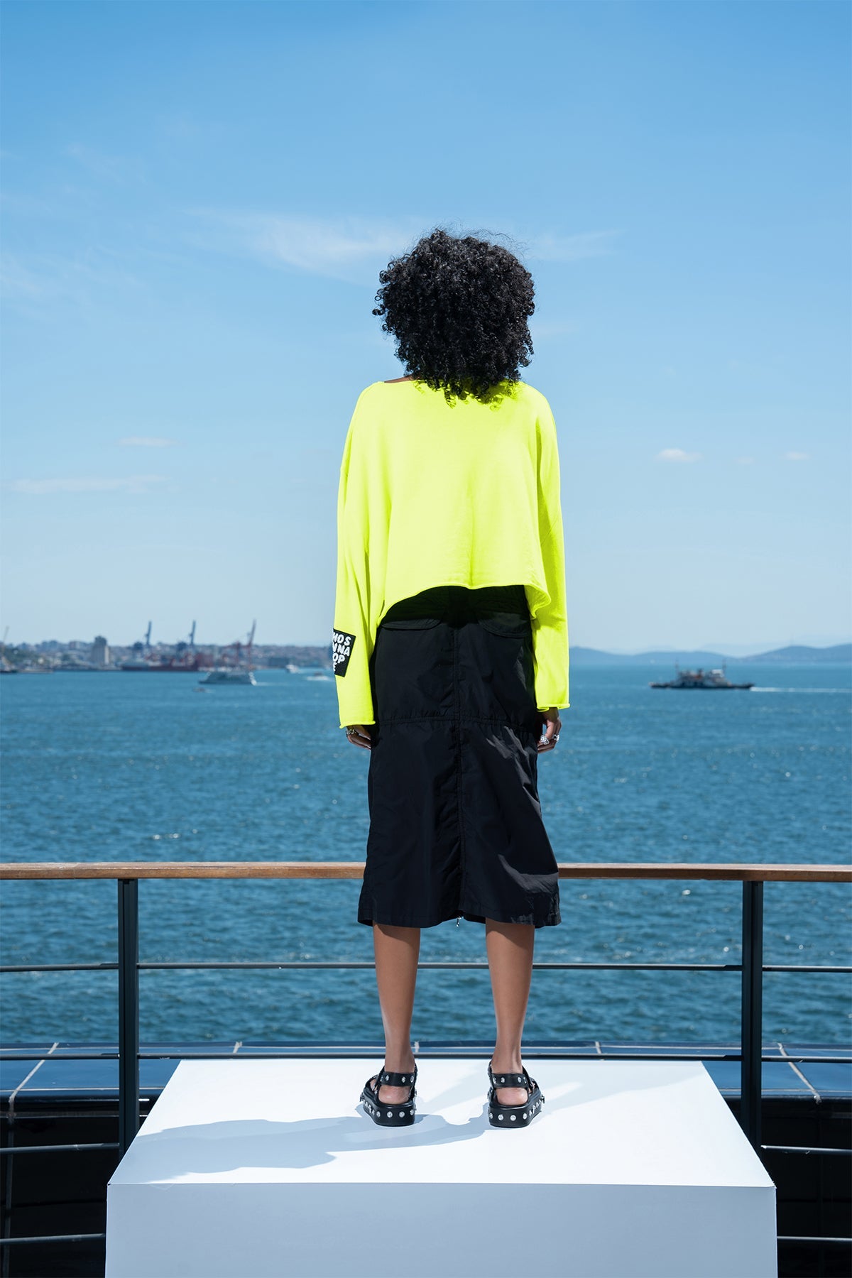 GIALLO/NEON PULLOVER 15426