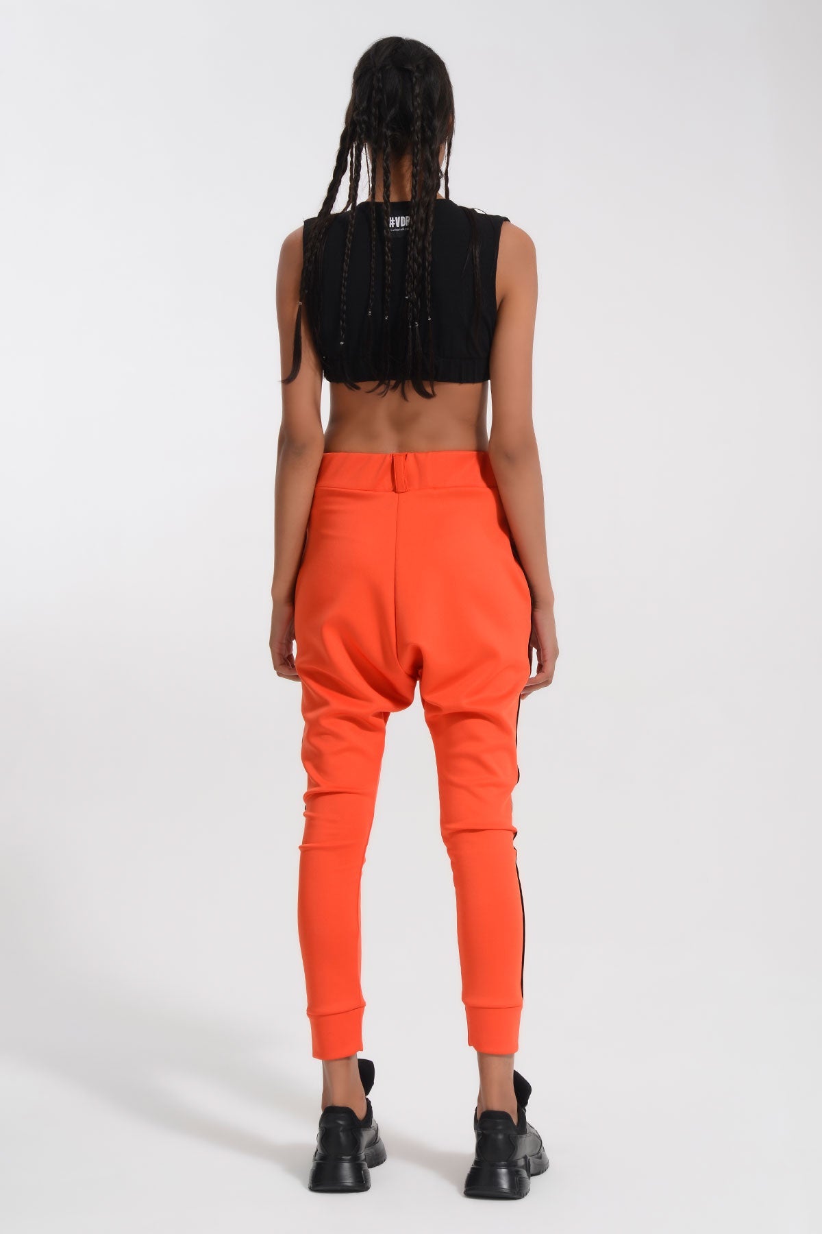 Orange dress 2024 pants womens