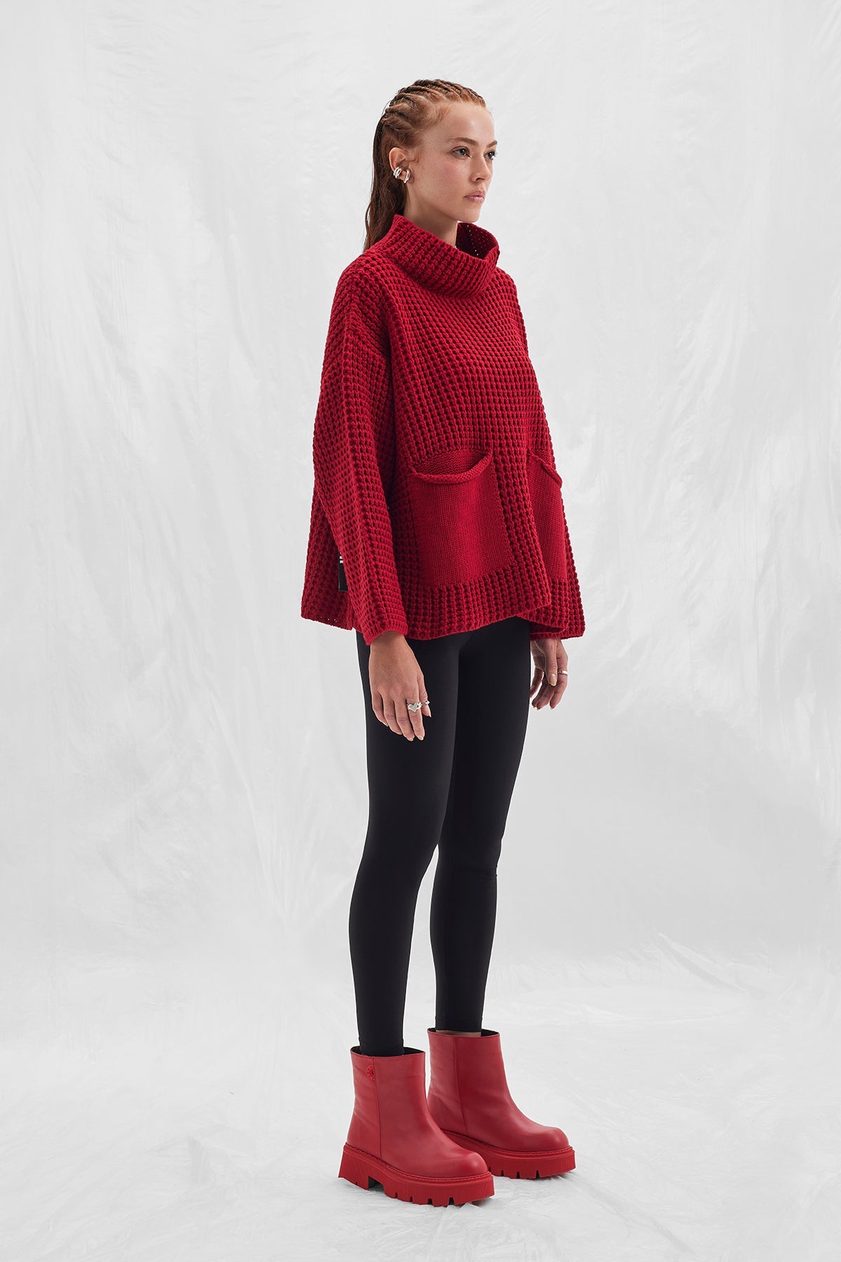 ROSSO PULLOVER 14039