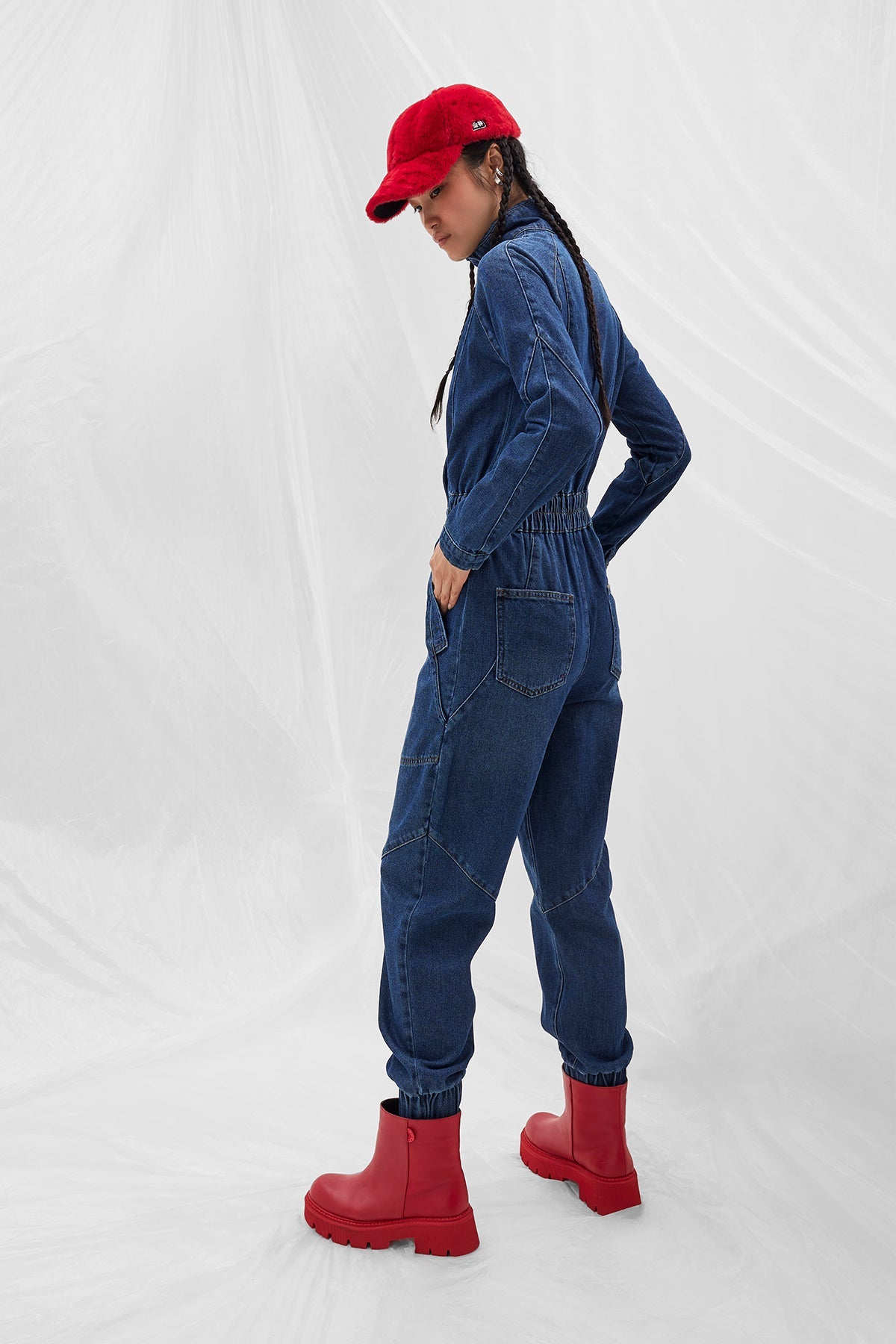 DARK BLU OVERALL 14139