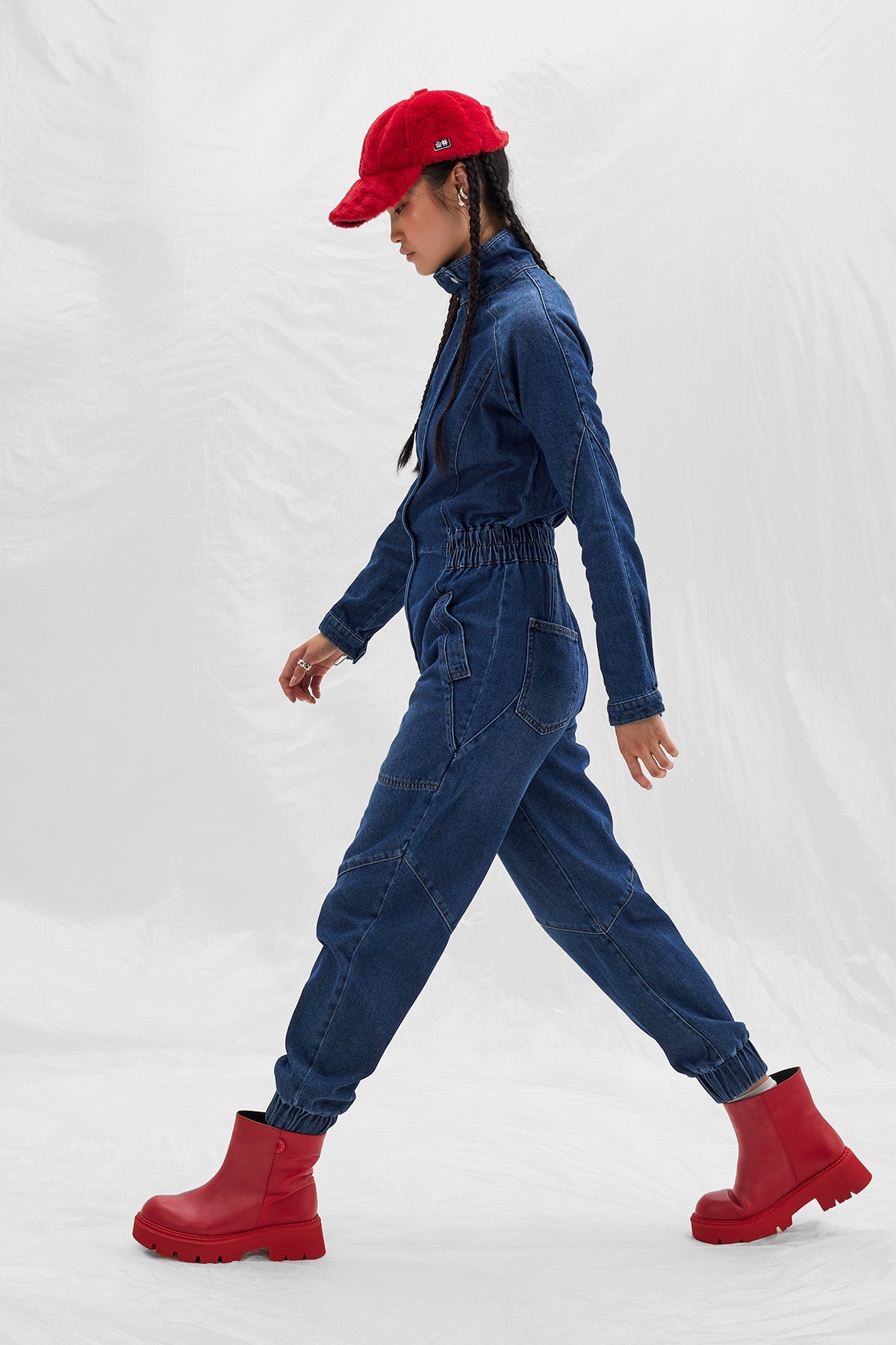 DARK BLU OVERALL 14139