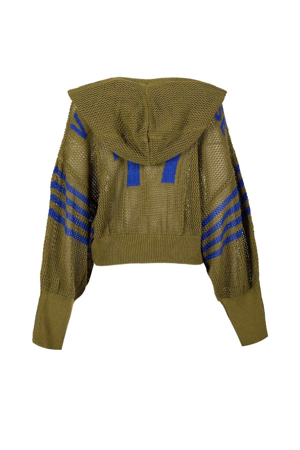 OLIVE/ROYAL PULLOVER 16026