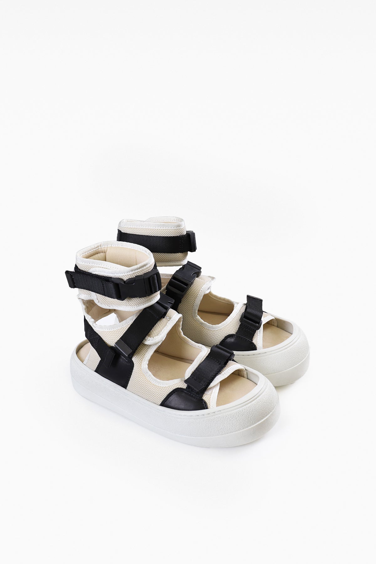 OFF WHITE/NERO SANDALS WIN